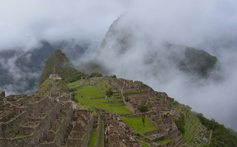 Machu Picchu in spring